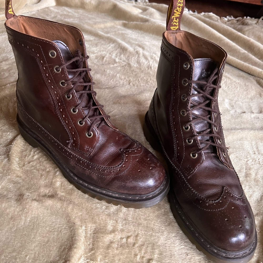 Men's Brown Leather Boots